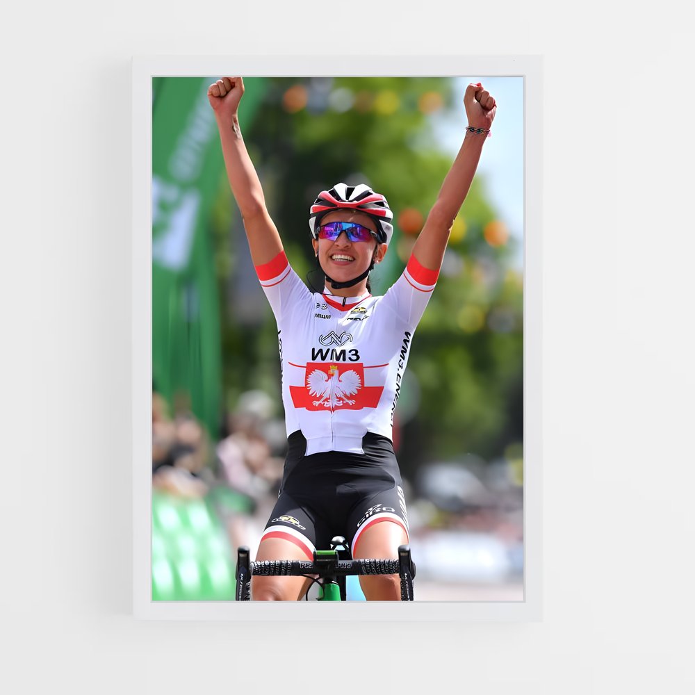 Poster Katarzyna de niewiadoma – affiche Cyclisme (vue 3)